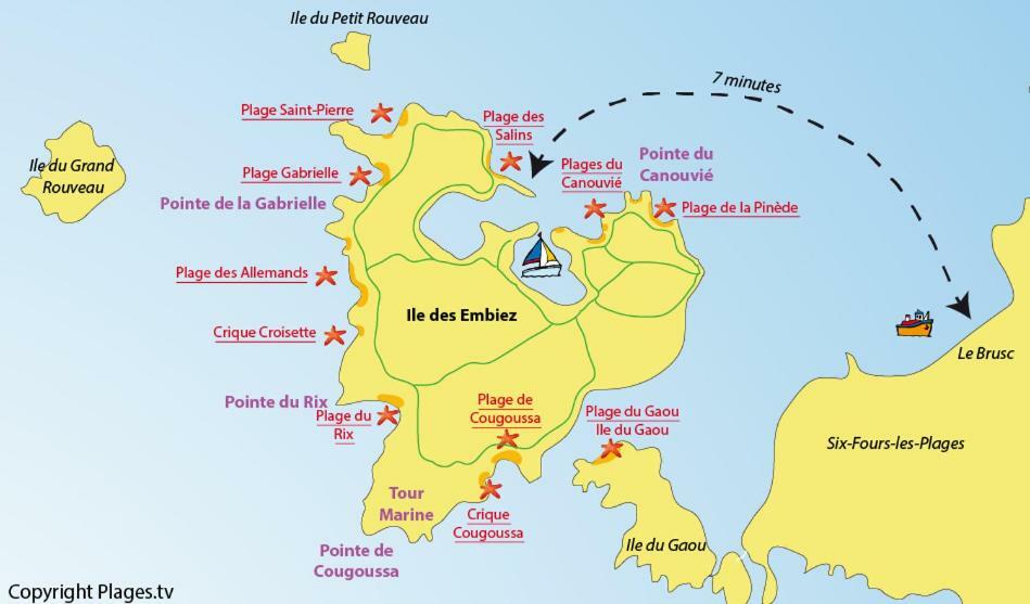 Apartmán Capibay Six-Fours-les-Plages Exteriér fotografie